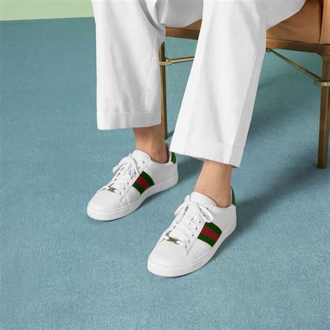 gucci python sneakers men|gucci ace embellished leather sneakers.